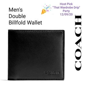 🆕️💯 Authentic Coach Men's Wallet Billfold F75084